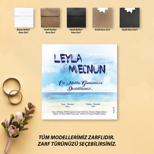 Beren Kare Davetiye 0748 - Yaren Davetiye